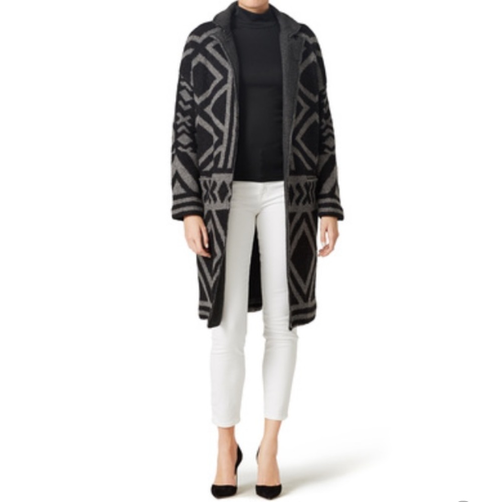 Free People Geo Cardigan